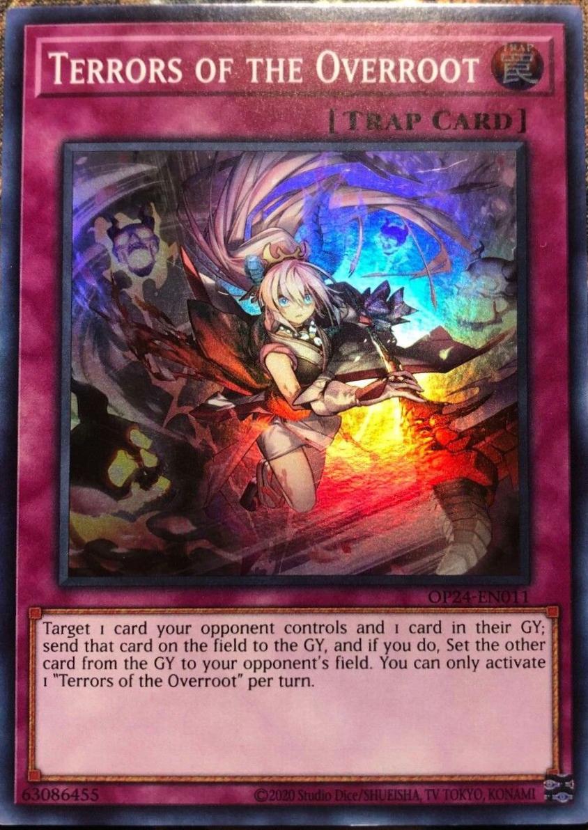 Terrors of the Overroot OP24-EN011 YuGiOh OTS Tournament Pack 24