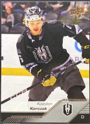Kaedan Korczak #84 2022 Upper Deck Ahl Hockey