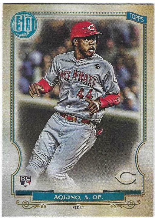 Aristides Aquino #35 Baseball Cards 2020 Topps Gypsy Queen