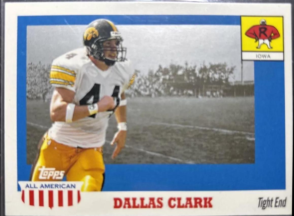 Dallas Clark #130 Football Cards 2005 Topps All American