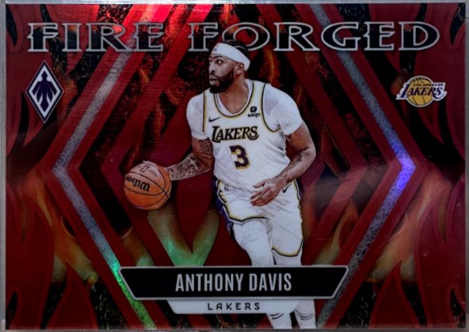 Anthony Davis #9 Basketball Cards 2023 Panini Phoenix Fire Forged