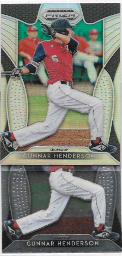 Gunnar Henderson #52 2019 Panini Prizm Draft Picks Baseball