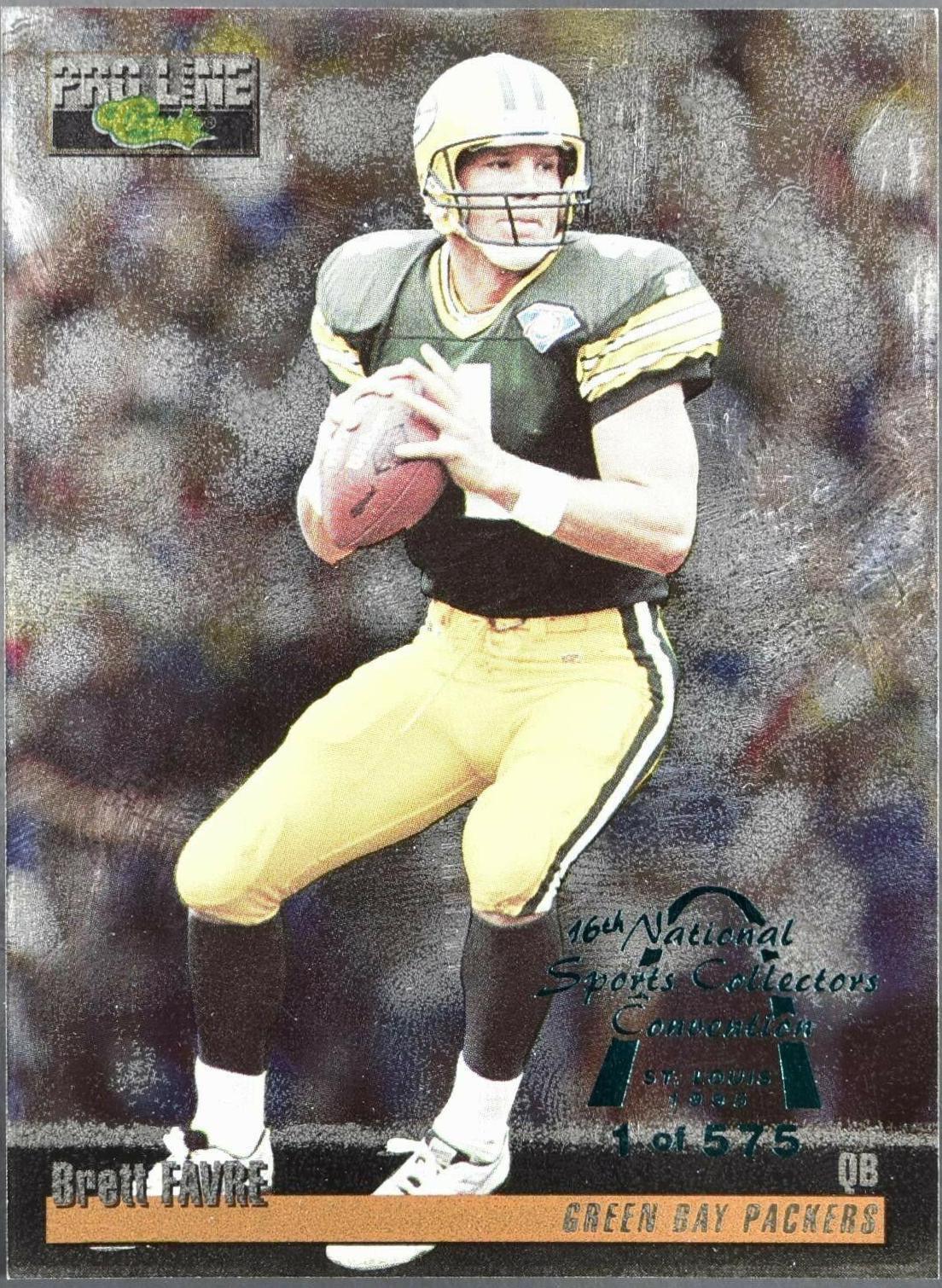 Brett Favre #3 Football Cards 1995 Pro Line