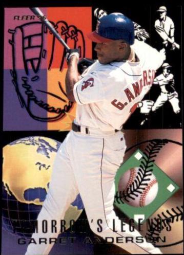 Garret Anderson #1 Baseball Cards 1996 Fleer