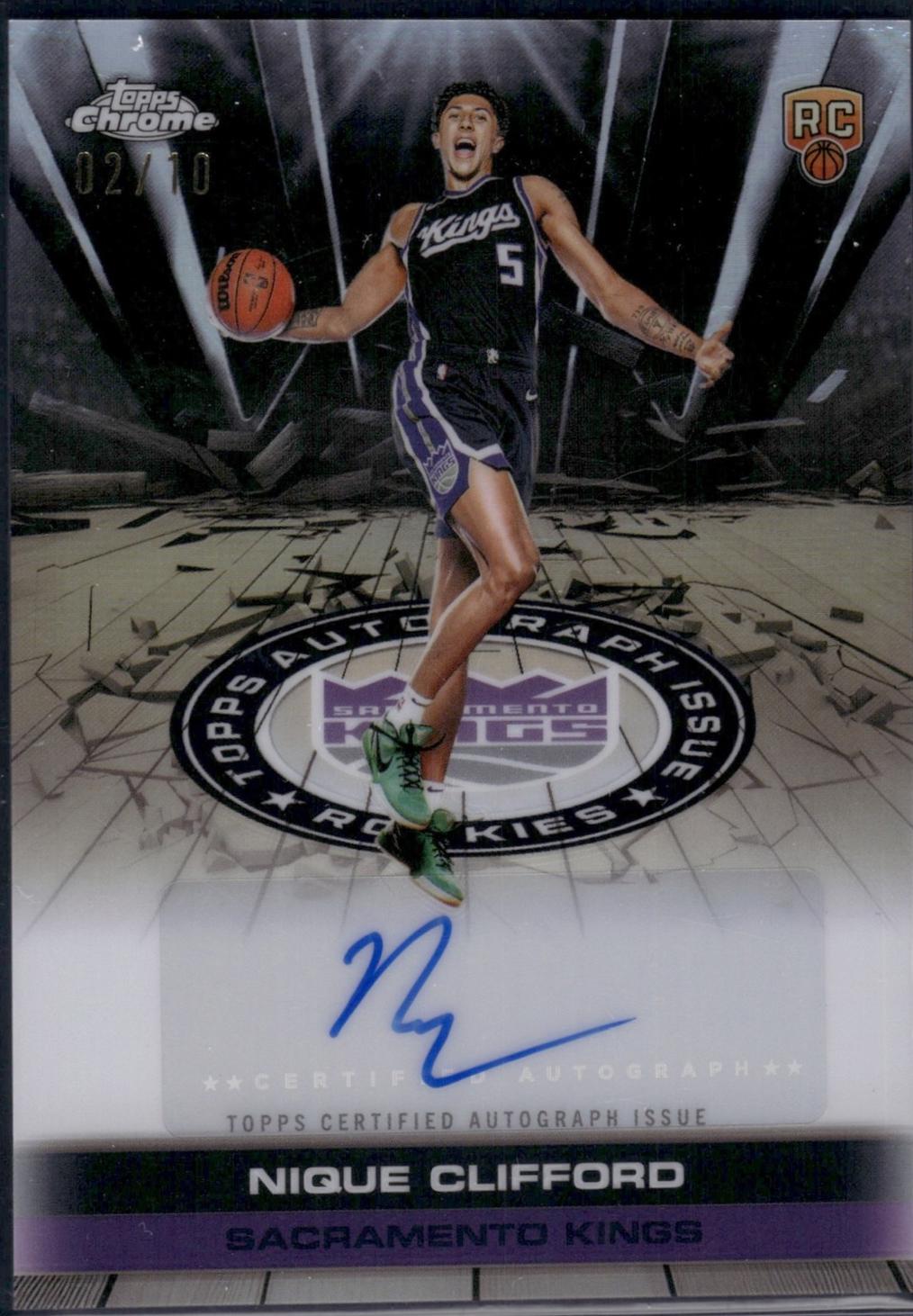 Nique Clifford [Refractor Black] #TAIR-NC