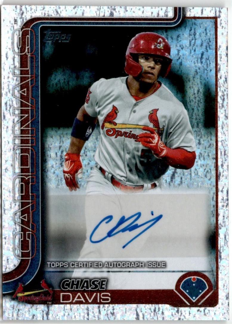 Chase Davis [Sparkle Foil Autograph] #PD-154
