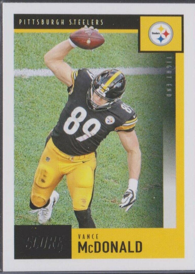 Vance McDonald #75 2020 Score Football