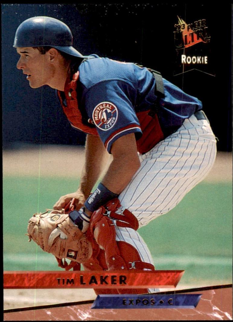 Tim Laker #416 Baseball Cards 1993 Ultra