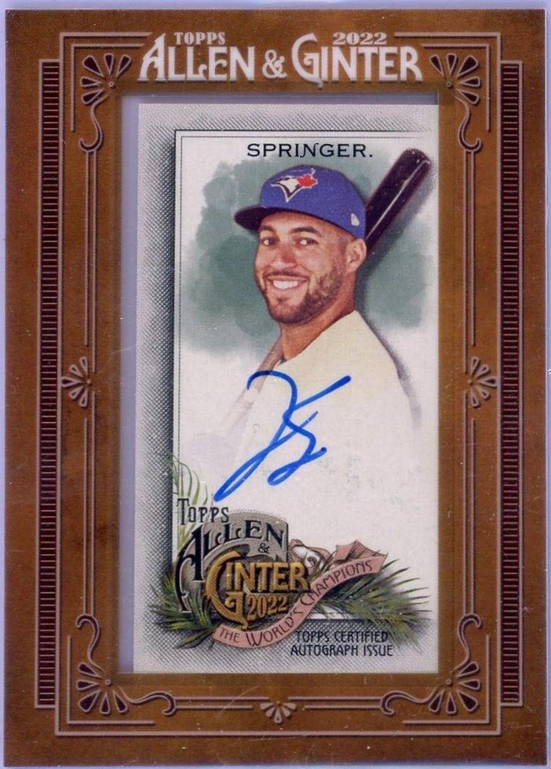 George Springer #MA-GS