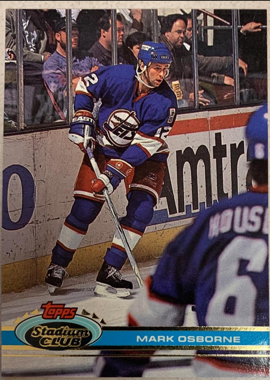 Mark Osborne #21 Hockey Cards 1991 Stadium Club