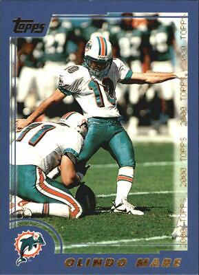 Olindo Mare #14 Football Cards 2000 Topps