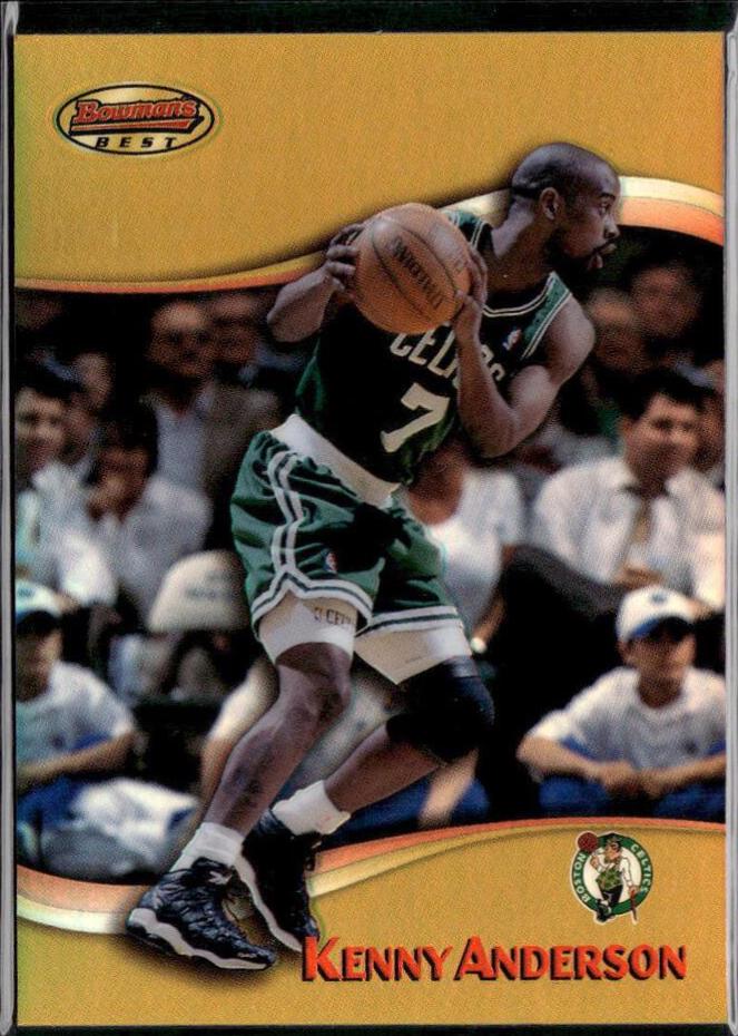 Kenny Anderson #11 Basketball Cards 1998 Bowman's Best