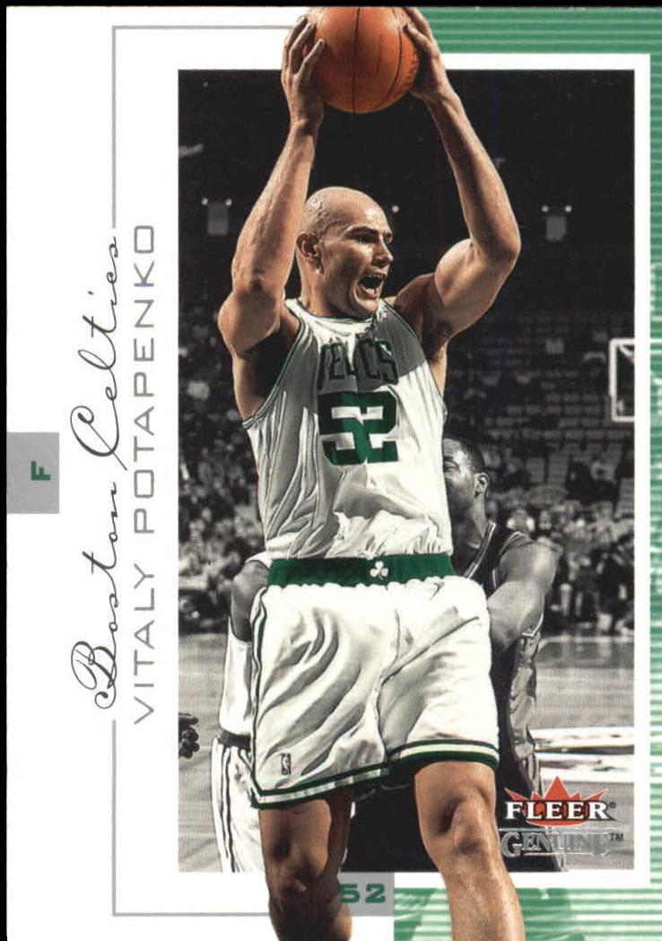 Vitaly Potapenko #37 Basketball Cards 2000 Fleer Genuine