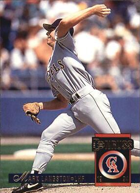 Mark Langston #31 Baseball Cards 1994 Donruss