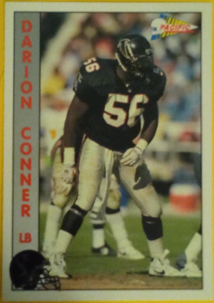 Darion Conner #2 Football Cards 1992 Pacific