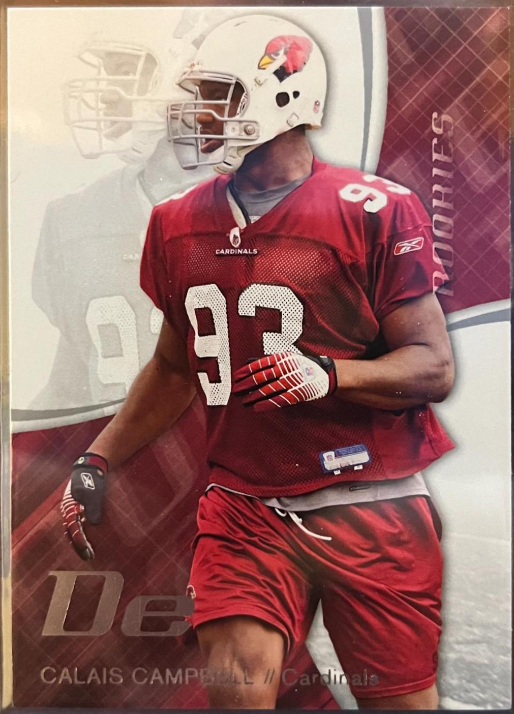 Calais Campbell #103 Football Cards 2008 SP Authentic Retail