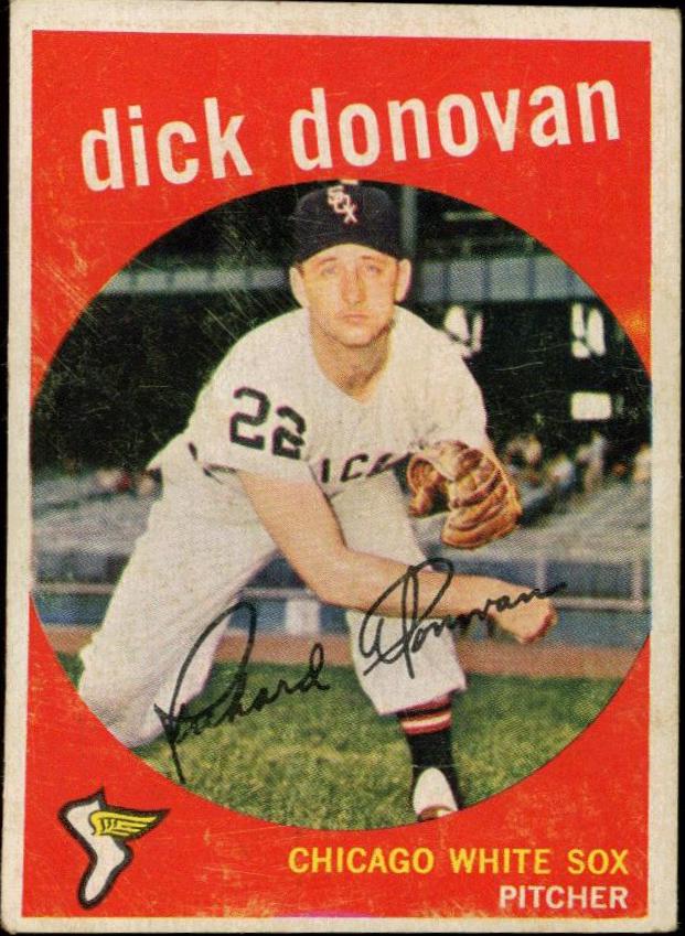 Dick Donovan #5 Baseball Cards 1959 Venezuela Topps