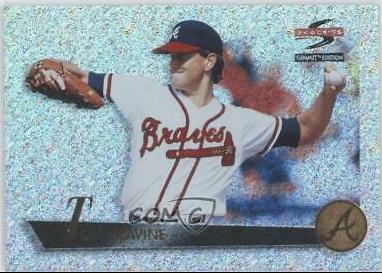 Tom Glavine #23 Baseball Cards 1995 Summit Nth Degree