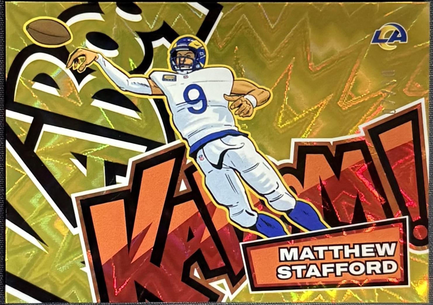 Matthew Stafford [Gold] #15 Prices | 2025 Panini Absolute Kaboom