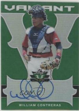 William Contreras #BA-WC1 2018 Leaf Valiant Baseball