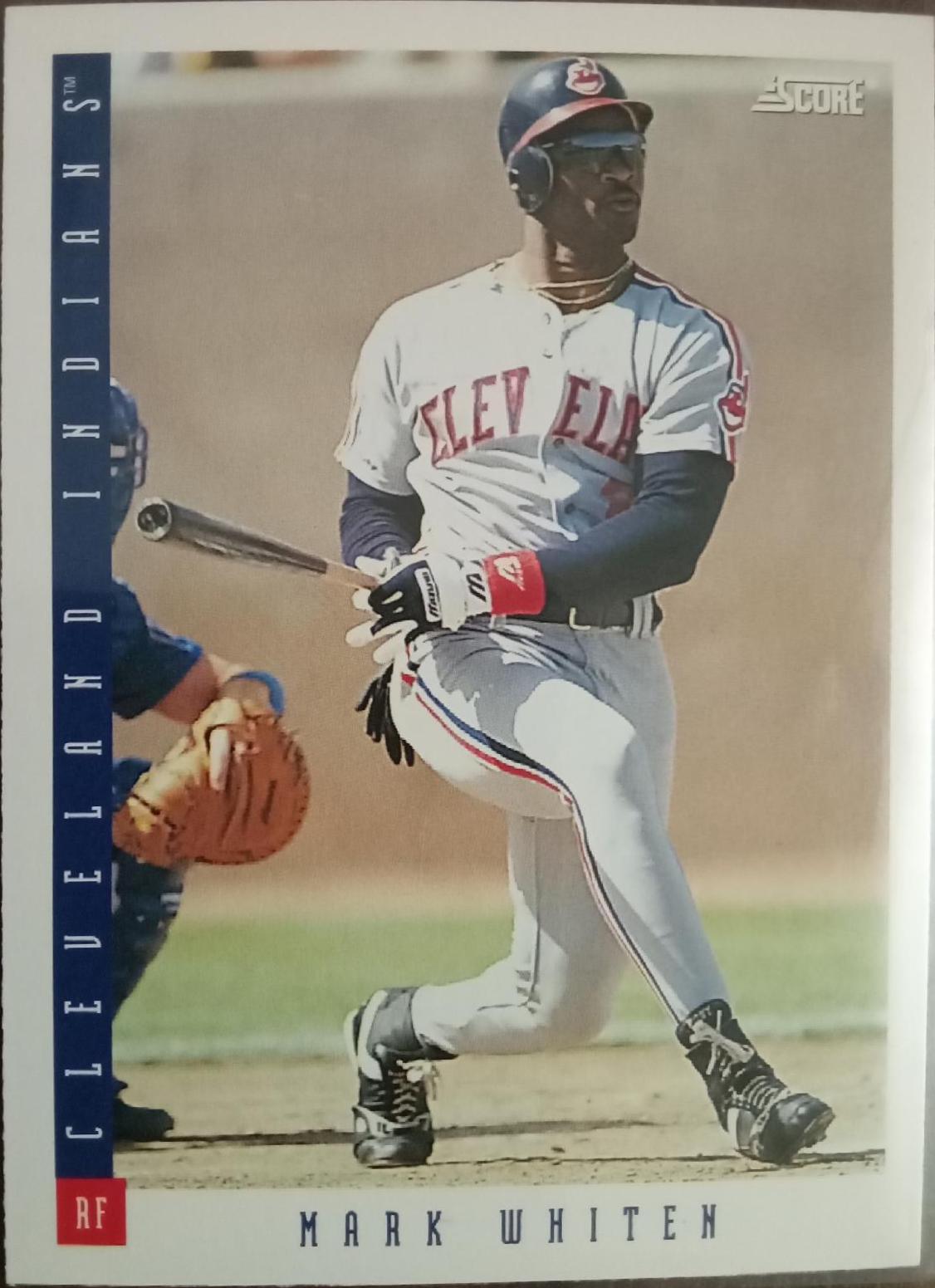 Mark Whiten #106 Baseball Cards 1993 Score