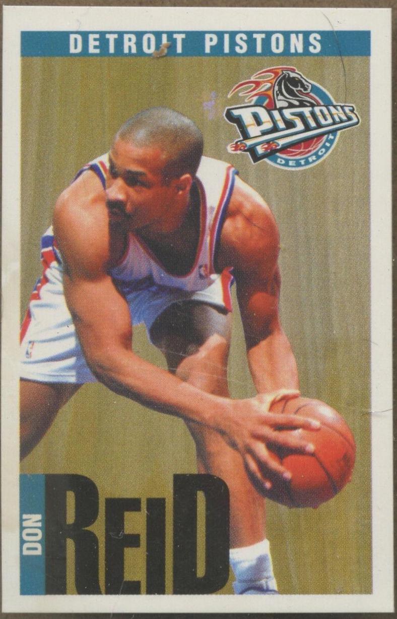 Don Reid #110 1996 Panini Stickers Basketball