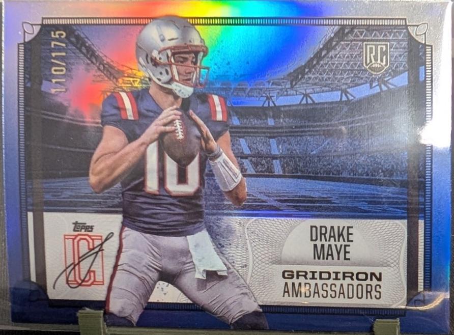 Drake Maye [Indigo] #GA-3