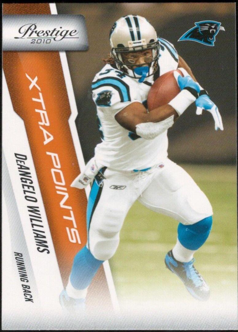 DeAngelo Williams #27 Football Cards 2010 Panini Prestige