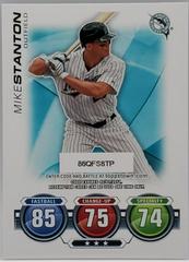 Mike Stanton [Code Card] Baseball Cards 2010 Topps Attax Prices