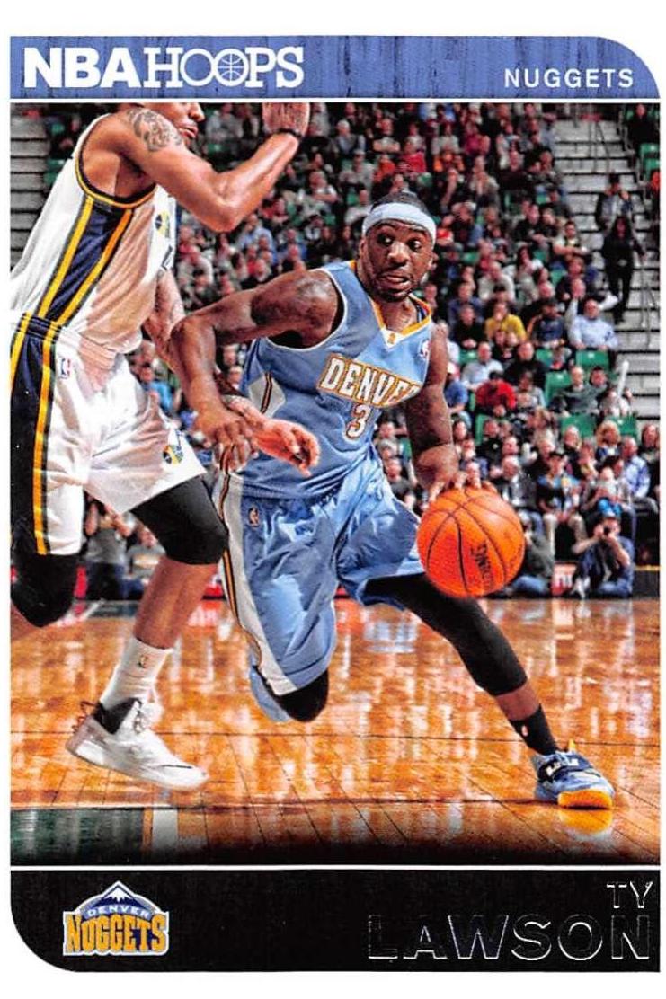 Ty Lawson #27 Basketball Cards 2014 Panini Hoops