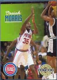 Isaiah Morris #338 Basketball Cards 1992 Skybox