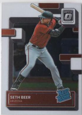 Seth Beer #58 Baseball Cards 2022 Panini Donruss Optic