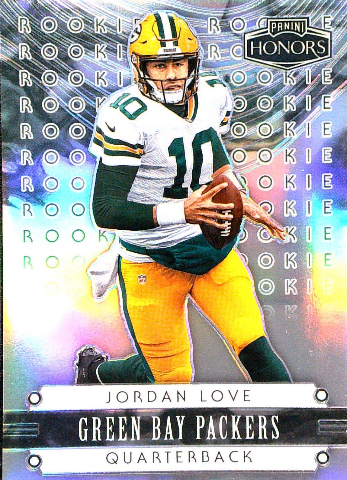 Jordan Love #4 2020 Panini Honors Football