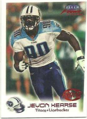 Jevon Kearse #107R Football Cards 1999 Fleer Focus