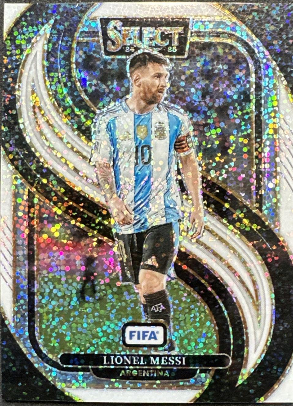 Lionel Messi [White Sparkle] #244 Prices | 2024 Panini Select FIFA