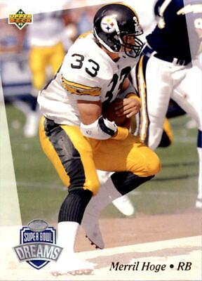 Merril Hoge #48 1993 Upper Deck NFL Experience