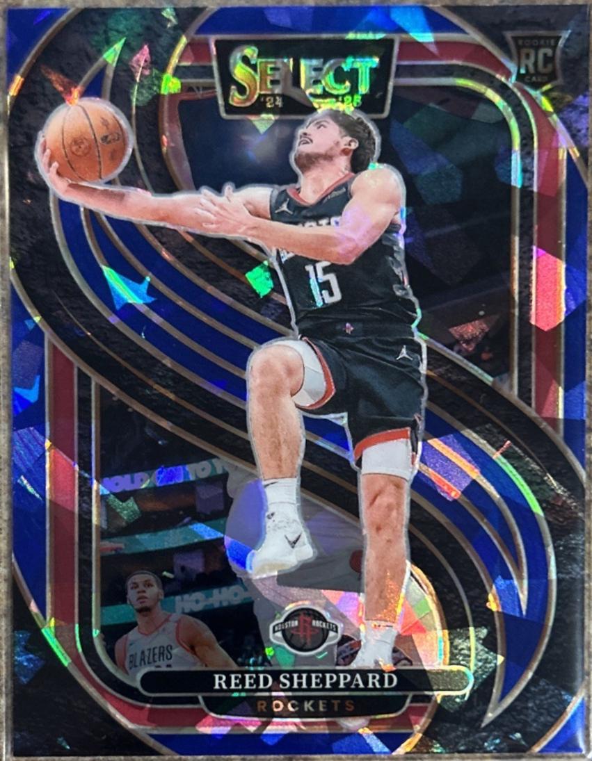 2024 Reed Sheppard [Blue Cracked Ice Prizm] #181