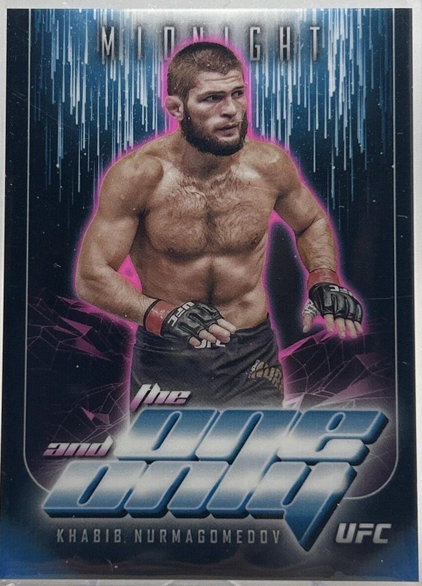 Khabib Nurmagomedov #TO-11 Ufc Cards 2024 Topps Midnight UFC The One and Only