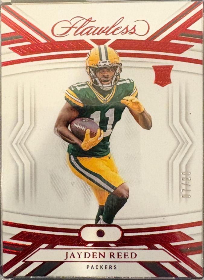 Jayden Reed #105 2023 Panini Flawless Football