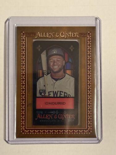 Jackson Chourio #276 2024 Topps Allen & Ginter Stained Glass Mini Baseball