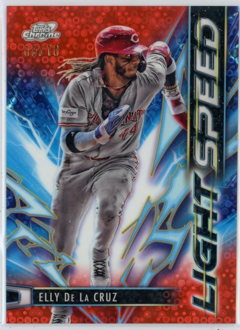 Elly De La Cruz [Red] #LS-2 Prices | 2025 Topps Cosmic Chrome