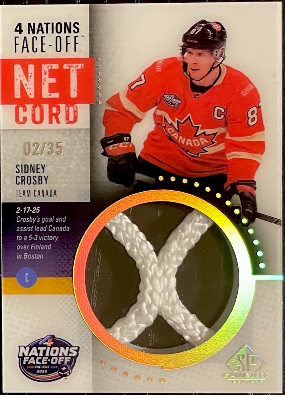Sidney Crosby [Team Canada] #4NN-SC