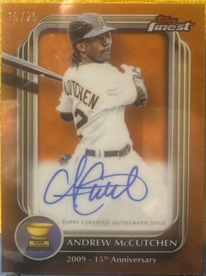 Andrew McCutchen [Orange Refractor] #RCAA-AM