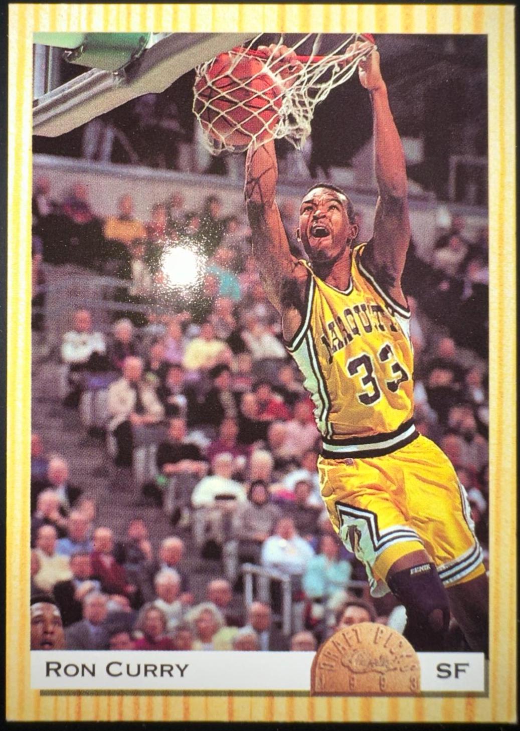 Ron Curry #23 Basketball Cards 1993 Classic