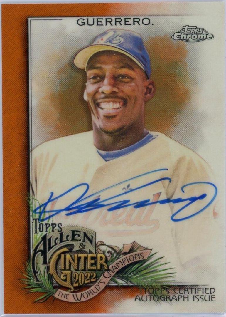 Vladimir Guerrero [Orange] #AGA-VG