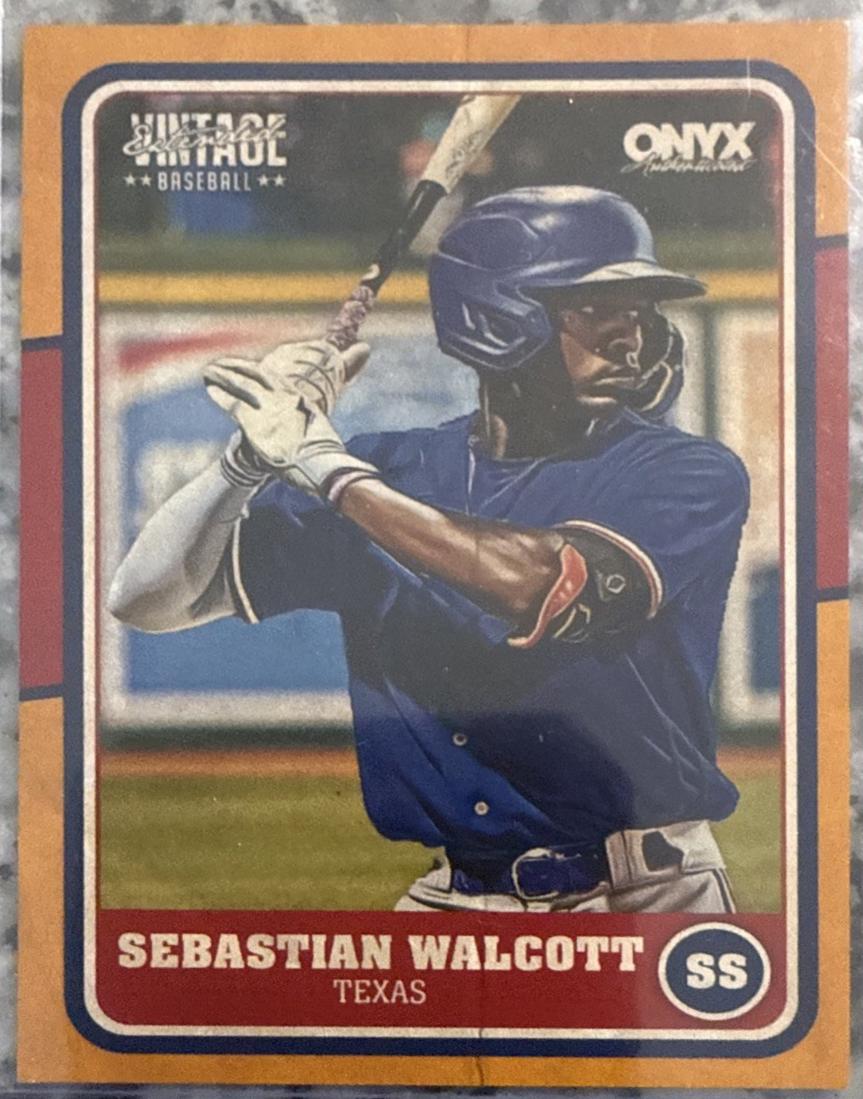 Sebastian Walcott #OVSEWA 2025 Onyx Vintage Baseball