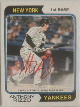 Anthony Rizzo [Special Edition Red Ink] #ROA-AR