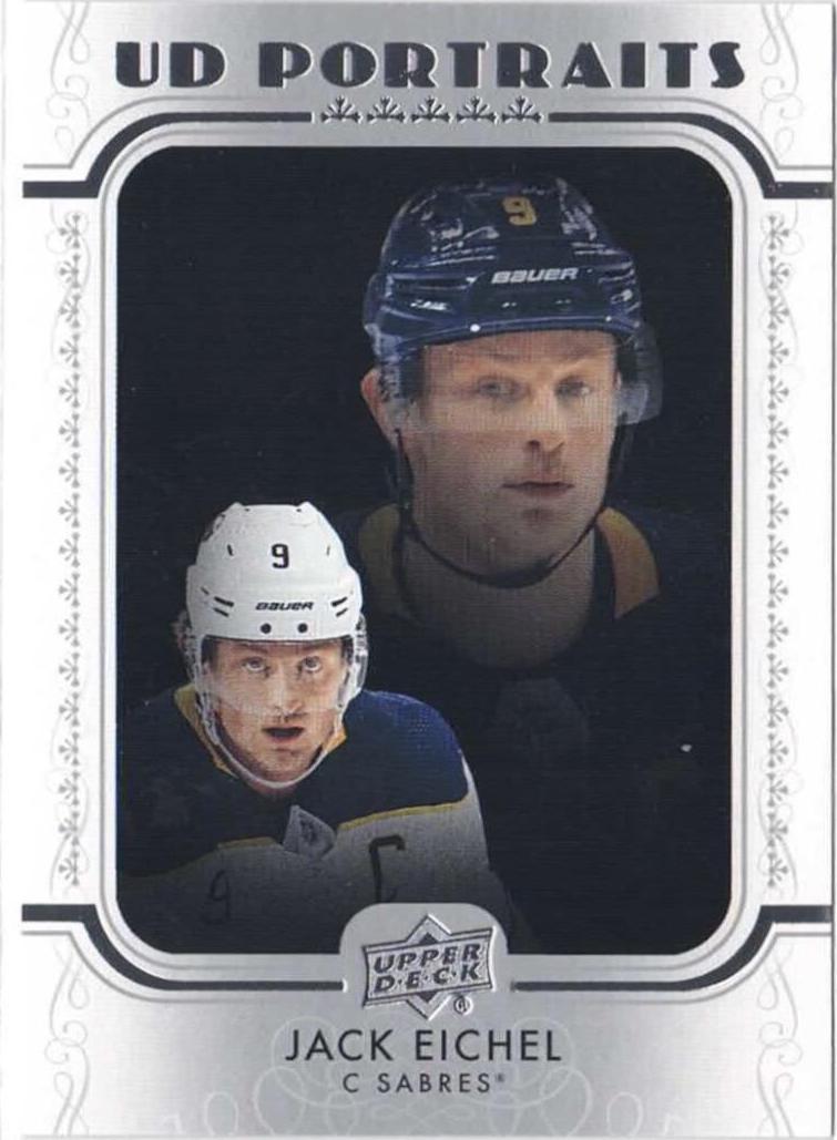 Jack Eichel #P-12 Hockey Cards 2019 Upper Deck Portraits