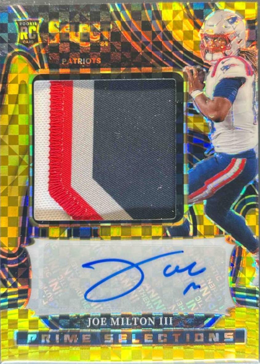 Joe Milton III [Gold Jersey Number] #6