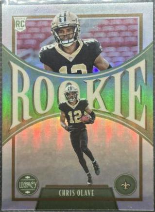 Chris Olave #206 Football Cards 2022 Panini Chronicles Legacy Update Rookies